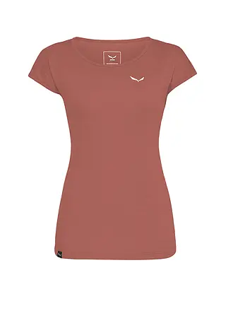 SALEWA | Camiseta funcional de mujer Puez Melange Dry | kupfer